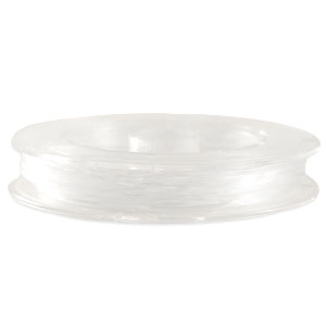 Filo infilaperle elastico 1.2mm trasparente