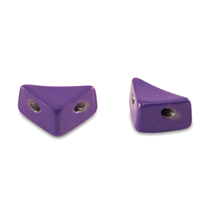Perline Tile triangolo viola uva