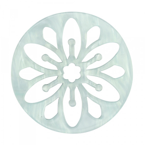 Pendenti in resina mandala blu cielo