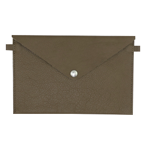 Pochette verde olivastro scuro