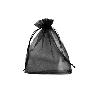 Sacchetti in organza 7x9cm nero