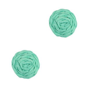 Pendenti in rafia 12mm verde