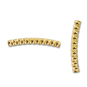 Perline in acciaio inossidabile tubo oro