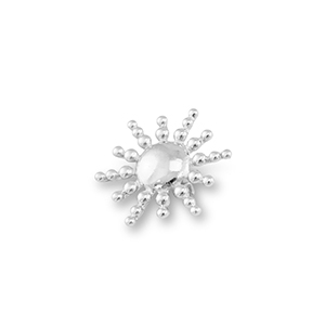 Broches sole argento