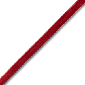 Nastro di velluto rosso