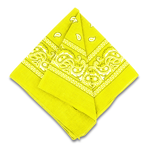 Bandana giallo