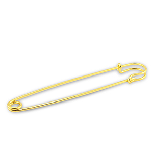 Componenti di metallo spilla decorativa oro