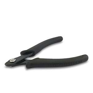 Beadsmith pinza tronchesina per filo memoria con molla nero