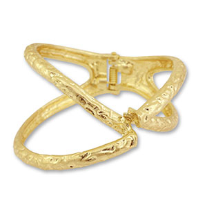 Bracciali accattivanti Incrociato oro