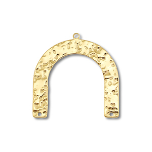 Ciondoli / distanziatore in acciaio inossidabile arco oro