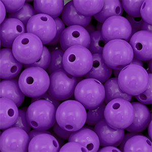 DQ Perline in acrilico 10 mm viola