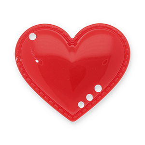 Ciondoli accattivanti cuore rosso