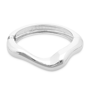 Bracciali metallici argento