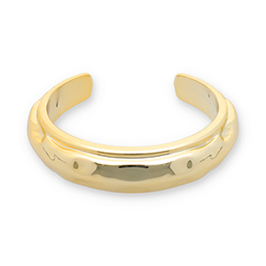 Bracciali bangle in resina oro