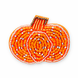 Broches zucca arancione