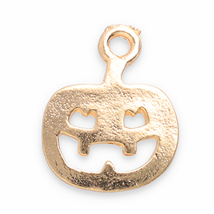 Ciondoli di metallo zucca oro