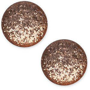 Cabochon Polaris Elements 12 mm classico Paipo marrone