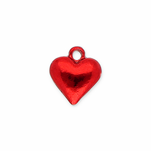 Ciondoli di metallo cuore rosso