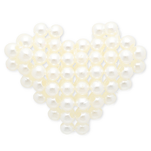 Ciondoli accattivanti cuore bianco