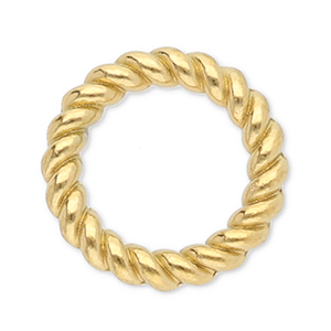 Componenti in acciaio inossidabile anellino chiuso 8mm oro