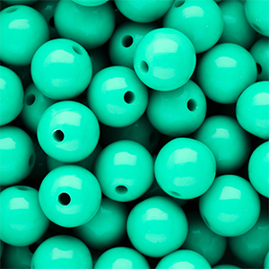 DQ Perline in acrilico 14 mm lucido Cabbage green 13-5714 TCX