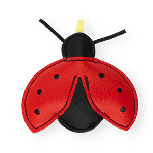 Ciondoli accattivanti coccinella rosso-nero-giallo