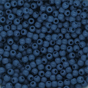 DQ Perline in acrilico 4 mm lucido blu ottanio