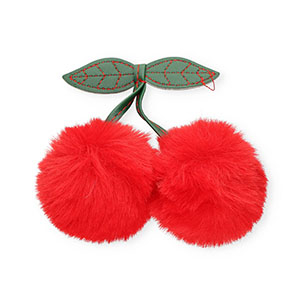 Ciondoli accattivanti ciliegie rosso-verde-rosso