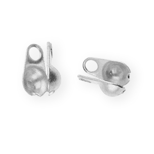 Componenti in acciaio inossidabile coprinodi 2mm argento