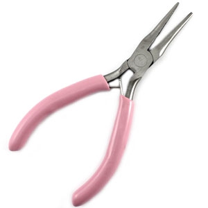 Pinza punta appuntita rosa