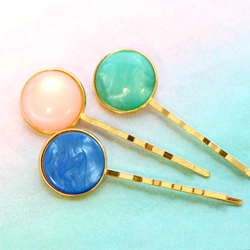 Fai da te: crea accessori per capelli e orecchini con i cabochon Polaris Elements