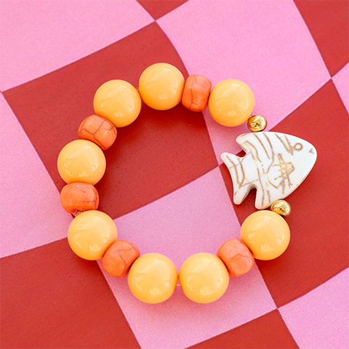Mix & match con perline in ceramica