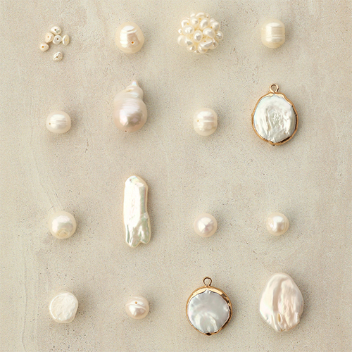 Momento d&rsquo;ispirazione con perle d'acqua dolce