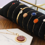 Fai-da-te velocissimo con bijoux in acciaio Polaris, cabochon Polaris Elements e Swarovski a fondo piatto