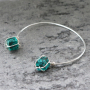 Crea eleganti orecchini e bracciali con le nuove perline cubiche in pietra naturale: