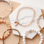Idee creative per realizzare braccialetti con le perline sfaccettate  