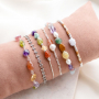 Ecco come realizzare una collezione di bracciali con perline in pietra naturale