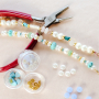 Come incorporare le perline in pietra naturale in bracciali alla moda