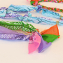 Realizza collane e braccialetti colorati con le bandane
