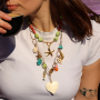 Mix & match con perline in ceramica