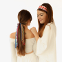 Momento di ispirazione con bandana foulard