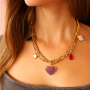 Mix & match: crea gioielli con pendenti sfaccettati in acciaio inossidabile