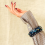 Idee scintillanti con pietre strass Hotfix e catena di strass