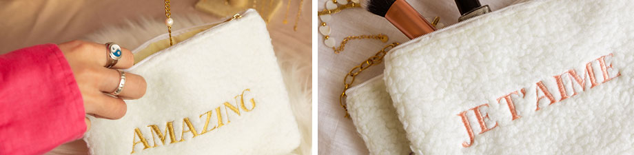 Conservazione elegante con le nostre pochette teddy alla moda Conservazione elegante con le nostre pochette teddy alla moda